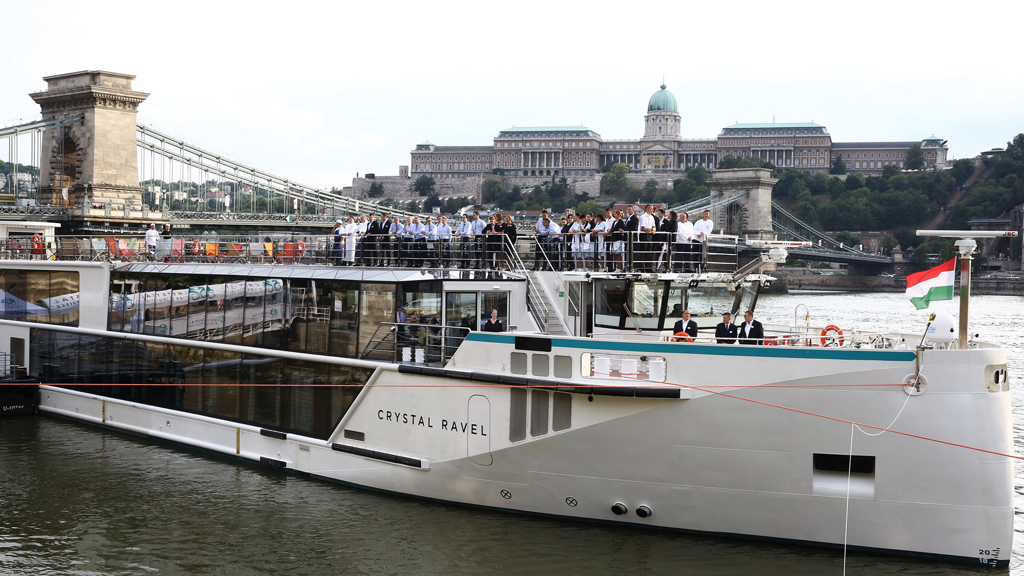 Crystal Ravel christened in Budapest
