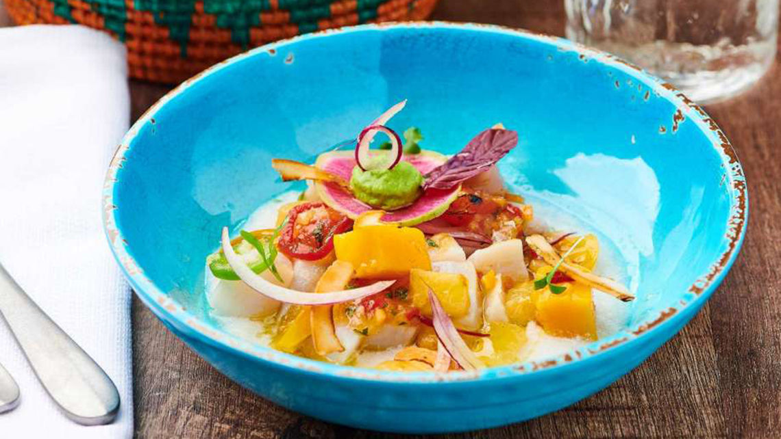 Mi Almita Cantina from Houston-based chef Hugo Ortega opened in Michael Mina's The Street food hall in the International Market Place at the end of June.