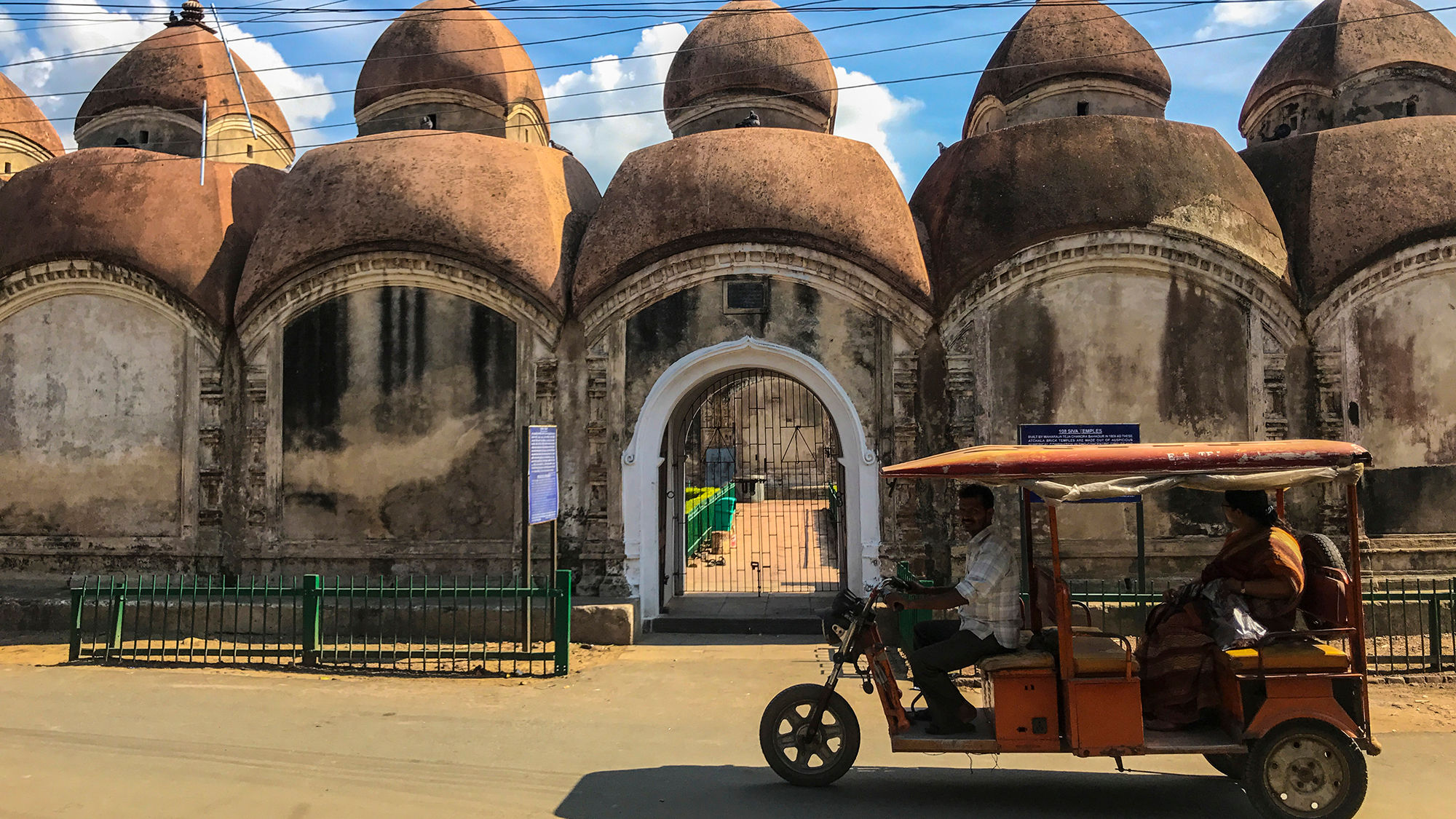 Kalna, home to a Shiva temple made up of 108 shrines, is one of the port of calls on both Pandaw's Upper and Lower Ganges itineraries.