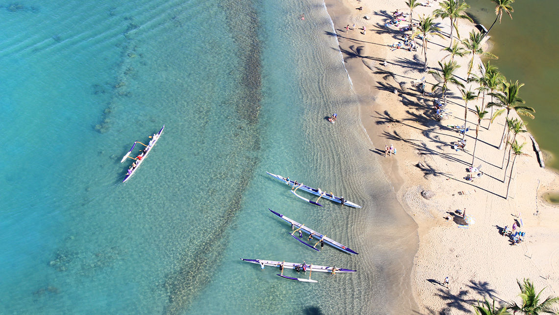The St. Regis Princeville Resort on Kauai and Kaanapali Beach Hotel on Maui have both recently introduced new outrigger canoe experiences.