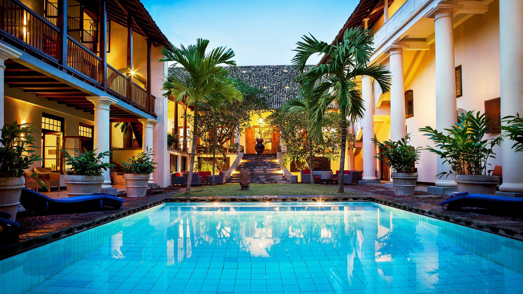 The Galle Fort Hotel in Sri Lanka, a member of Small Luxury Hotels of the World.