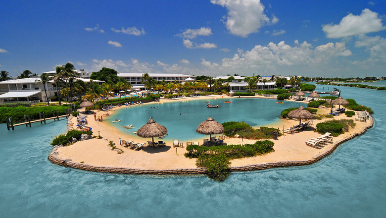 The Florida Keys is a trending American Express destination. Pictured, Hawks Cay Resort.