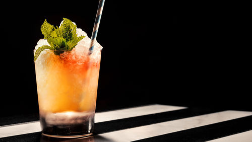 One of the cocktails at the Electra Cocktail Club, the Age of Aquarius. One of the cocktails at the Electra Cocktail Club, the Age of Aquarius.