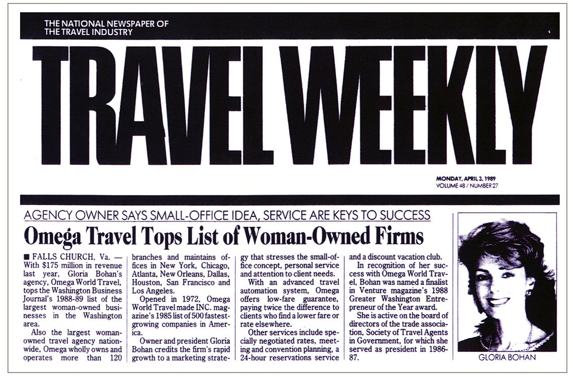 Entrepreneur Gloria Bohan isn t slowing down Travel Weekly