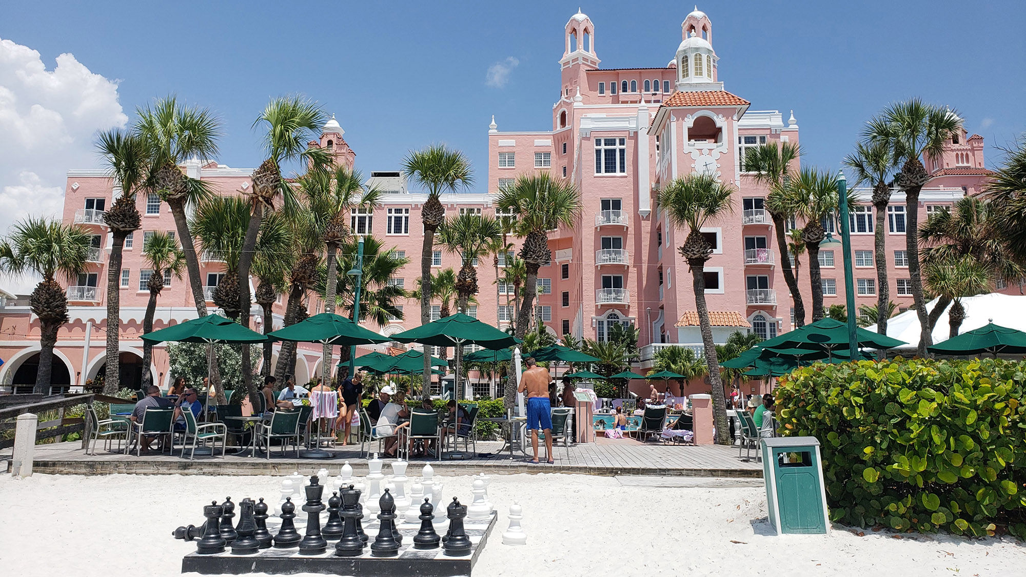The unmistakable facade of the Don CeSar, which opened in 1928.