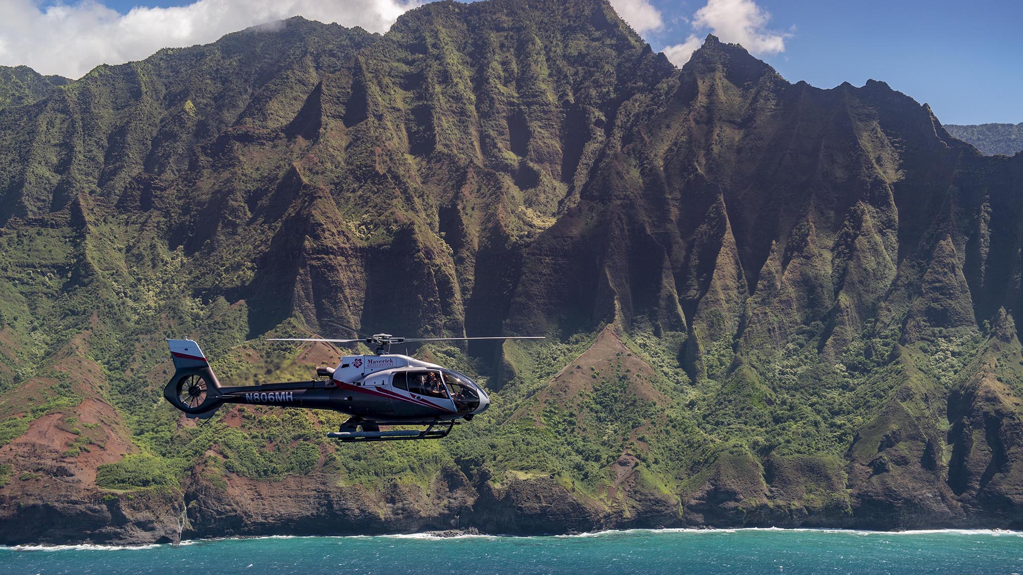 Maverick Helicopters, which has operated on Maui for three years, recently opened a branch on Kauai.