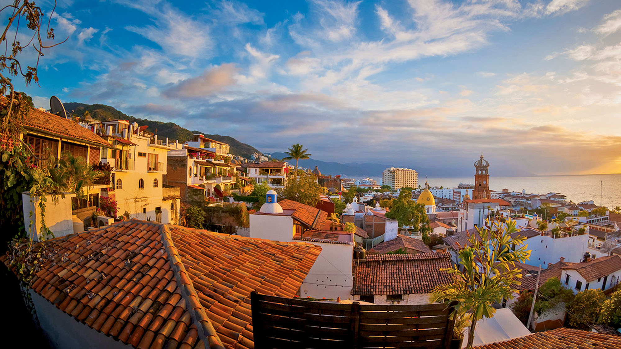 Puerto Vallarta's Cultural Heritage area runs from the malecon through the Zona Romantica and up into the Conchas Chinas neighborhoods.