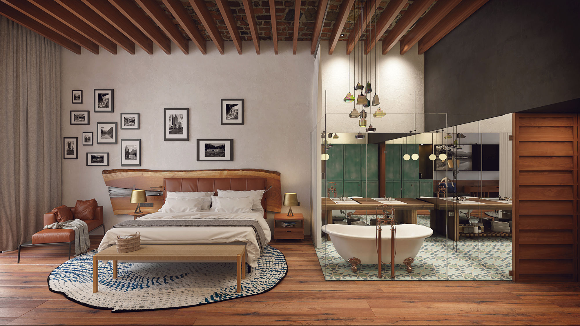 The Live Aqua San Miguel Urban Resort San Miguel de Allende is scheduled to open in November. Pictured, a rendering of one of the property's 153 guestrooms.