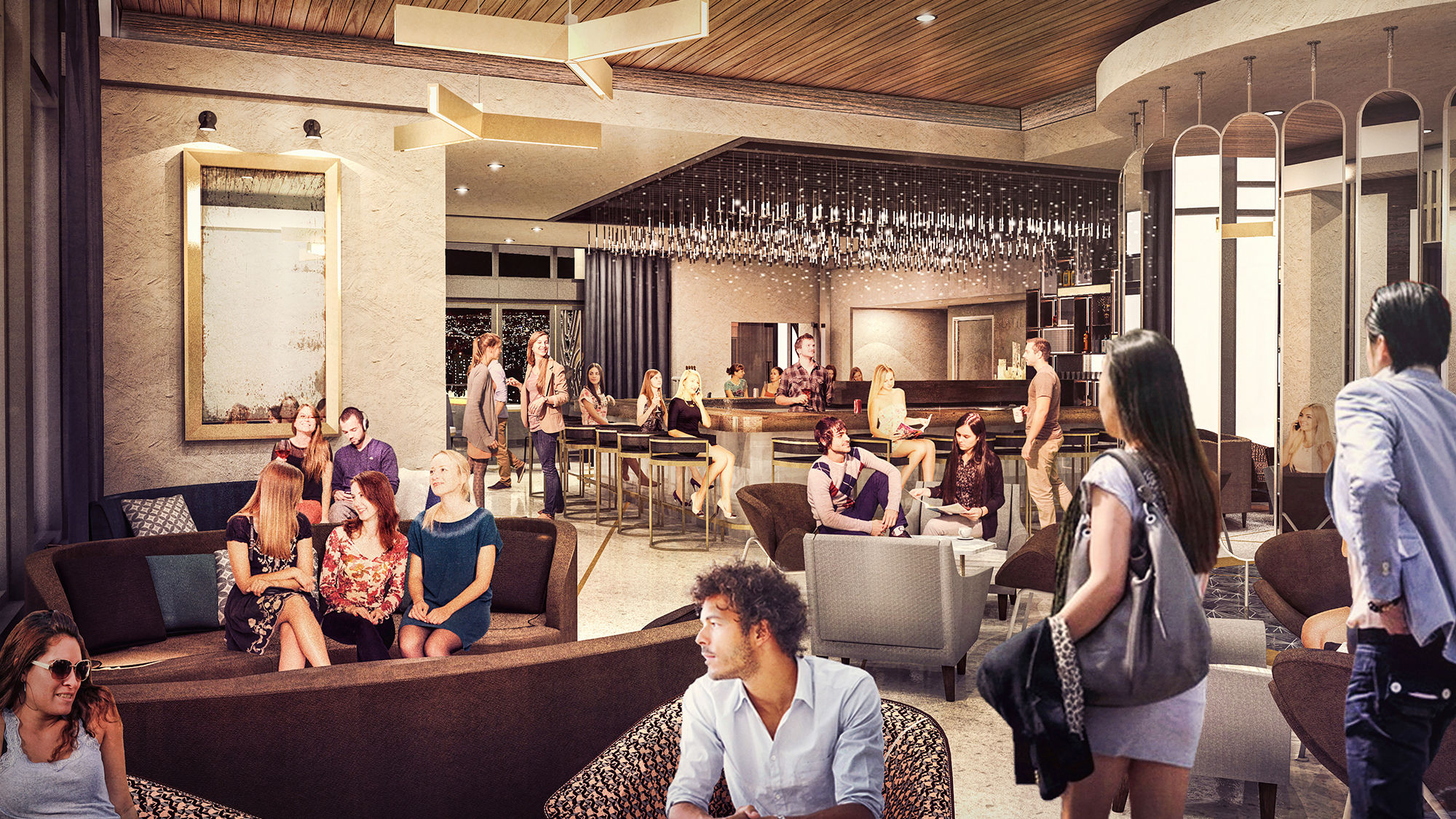 The Fog Room will host live music and other entertainment, and serve a menu of locally inspired small bites and craft cocktails.