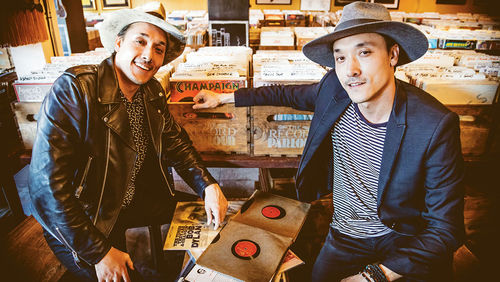 Twins Jonnie and Mark Houston are the creative team behind On the Record. Twins Jonnie and Mark Houston are the creative team behind On the Record.