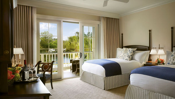 A double queen suite at the Montage Palmetto Bluff, which has 200 guestrooms in addition to residences that can be rented out by Montage on behalf of owners.