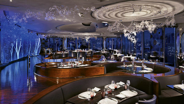 The restaurant Peter at the Peninsula Tokyo. The restaurant Peter at the Peninsula Tokyo.