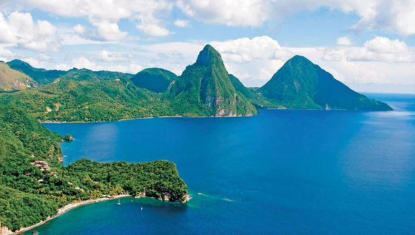 The Cap Maison resort in St. Lucia offers several activities involving the Pitons. The Cap Maison resort in St. Lucia offers several activities involving the Pitons.