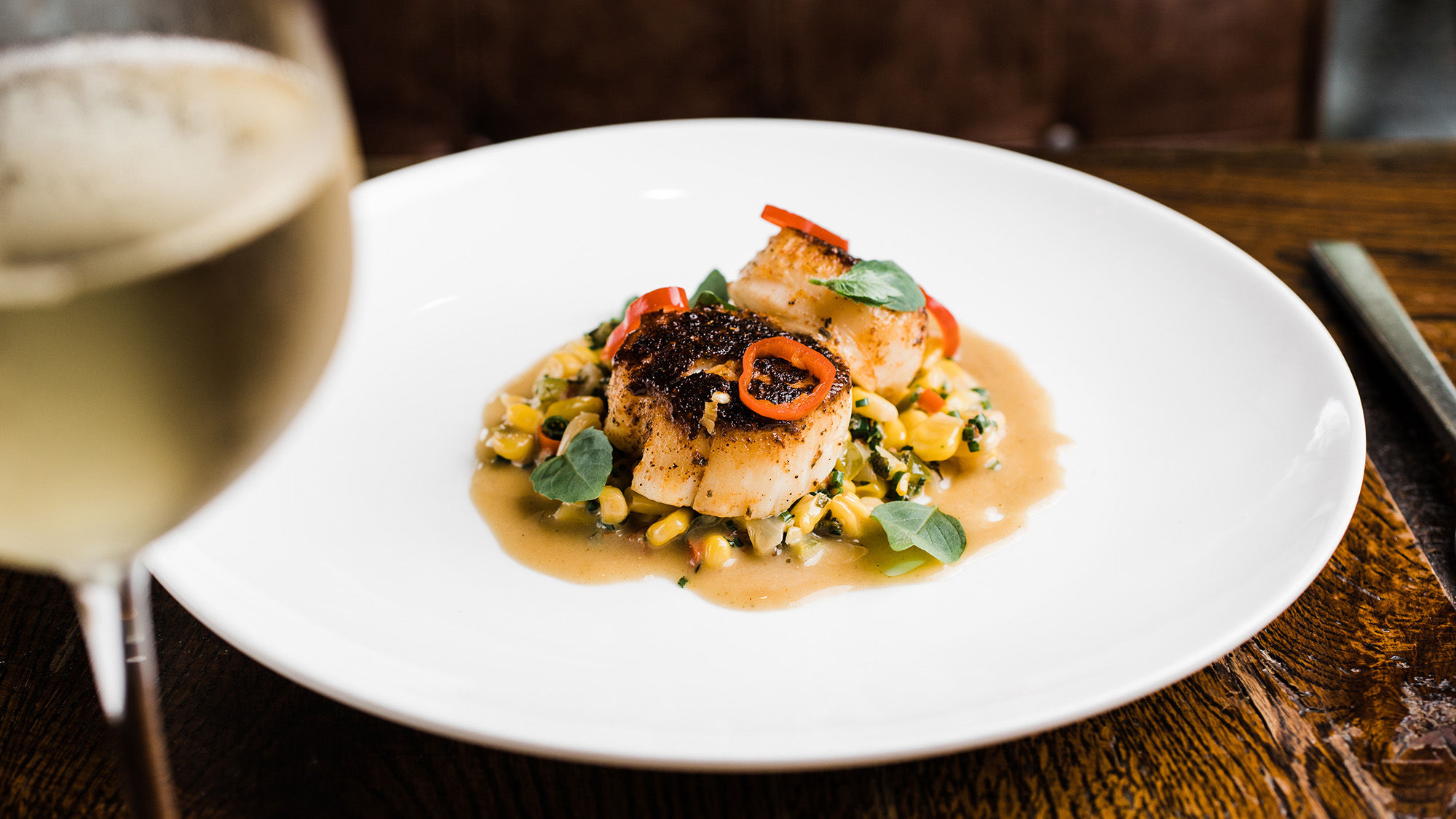 One of the dishes on the new menu at signature restaurant Elevage at the Epicurean Hotel, Autograph Collection, in Tampa.