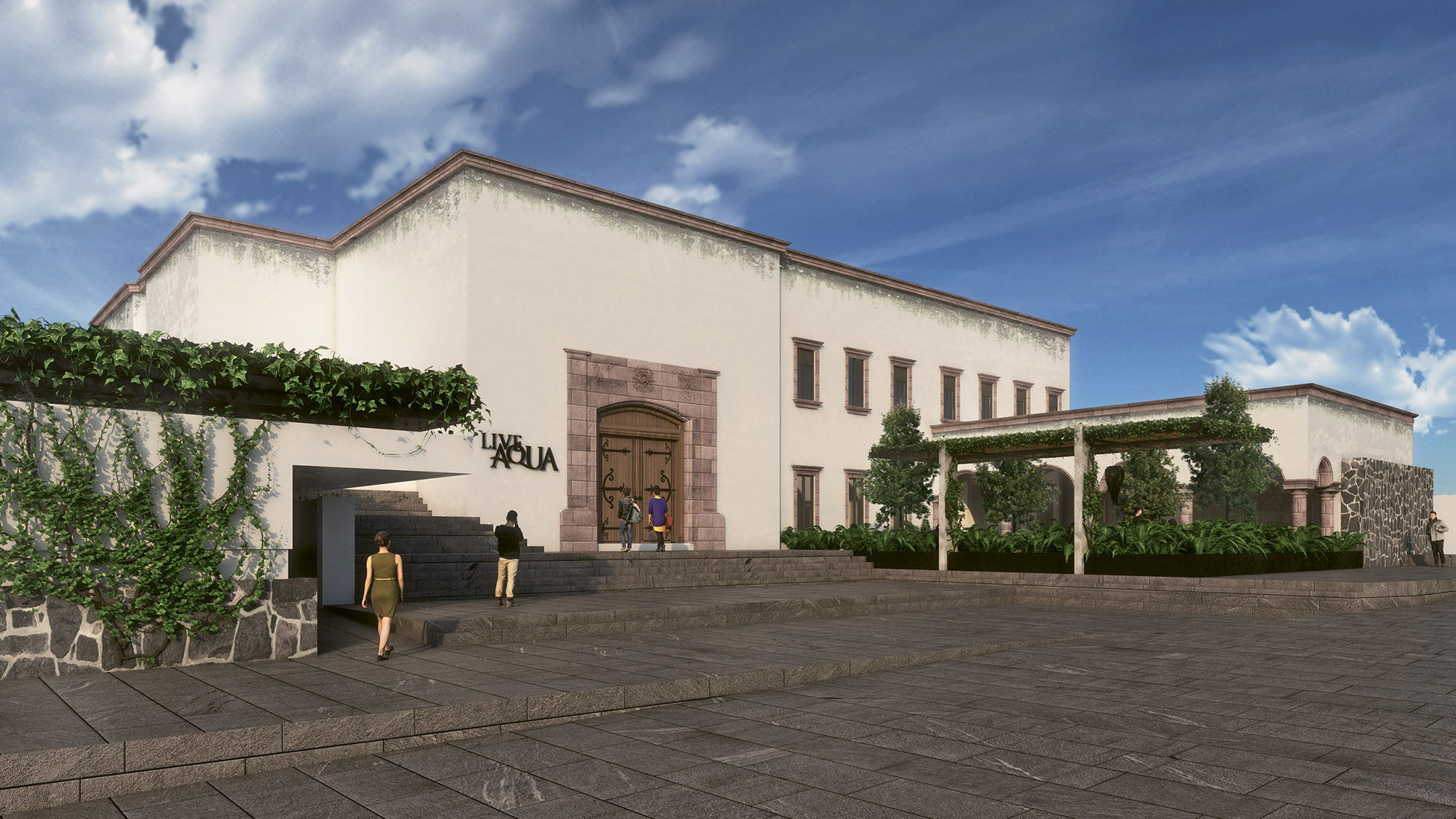 A rendering from the 153-room Aqua Live San Miguel de Allende, the newest Posadas property, scheduled to open Nov. 1.