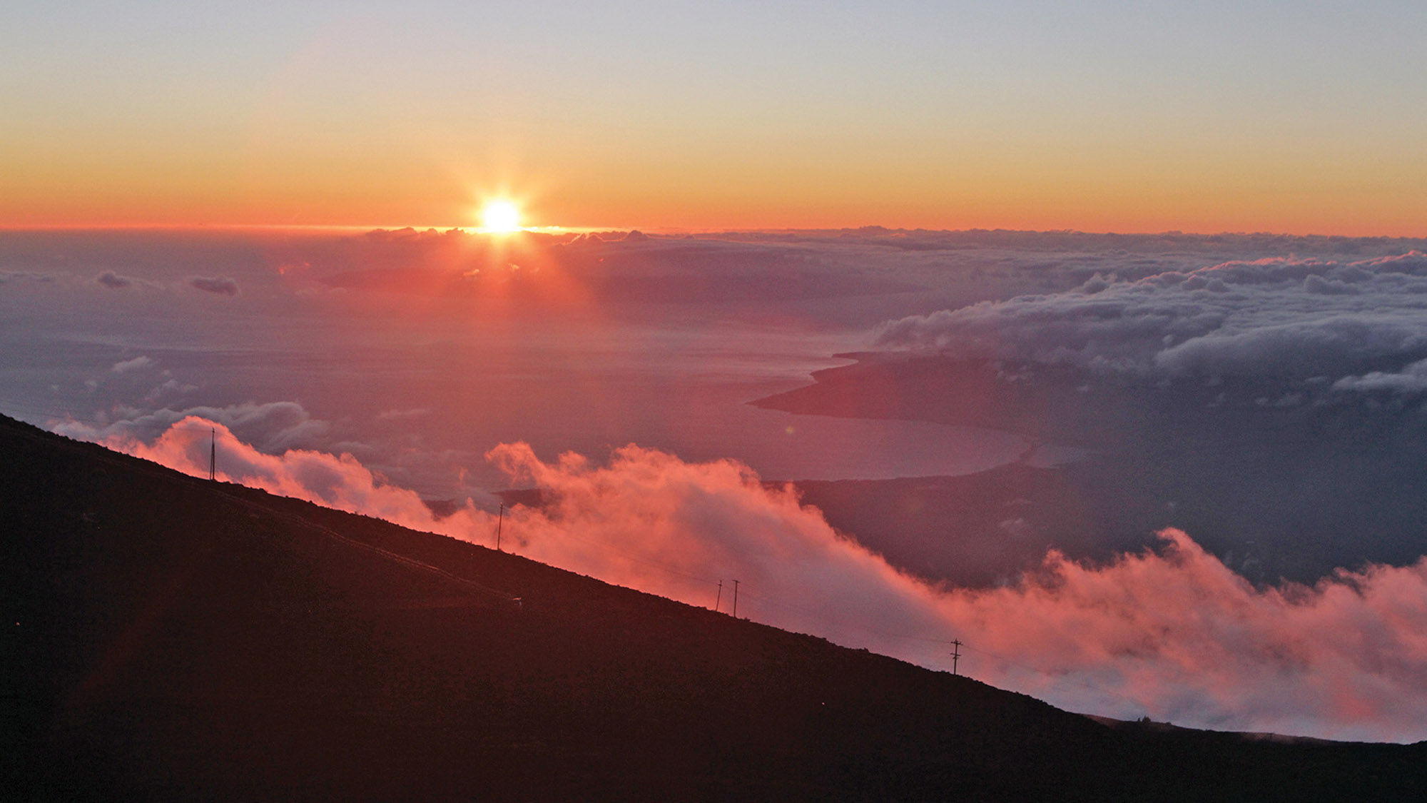 Sunset from Haleakala offers amazing views with less advance planning required.