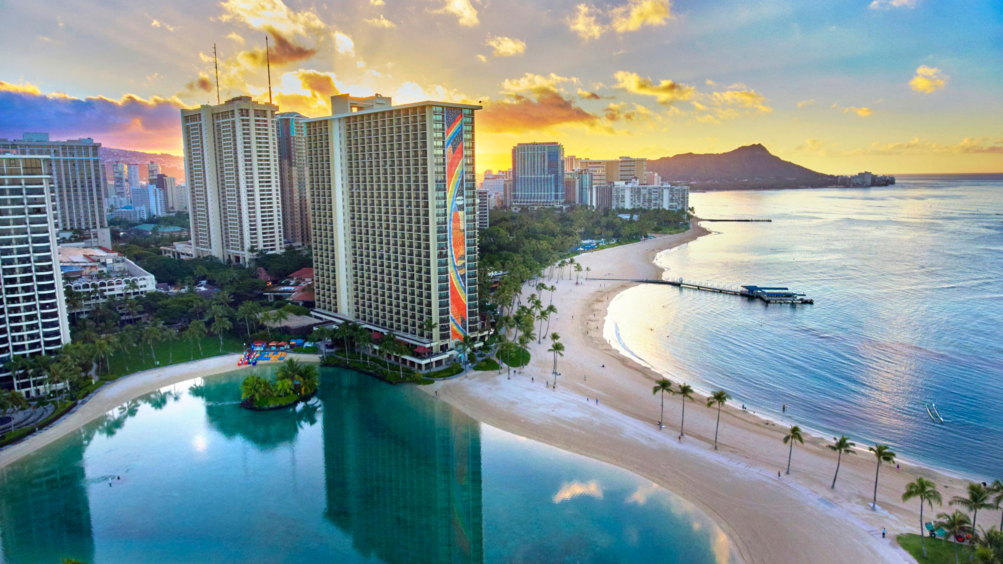 Hilton Hawaiian Village Waikiki Beach Resort is offering a half-price deal on all suites for stays booked the first week of October for dates through March 2019.