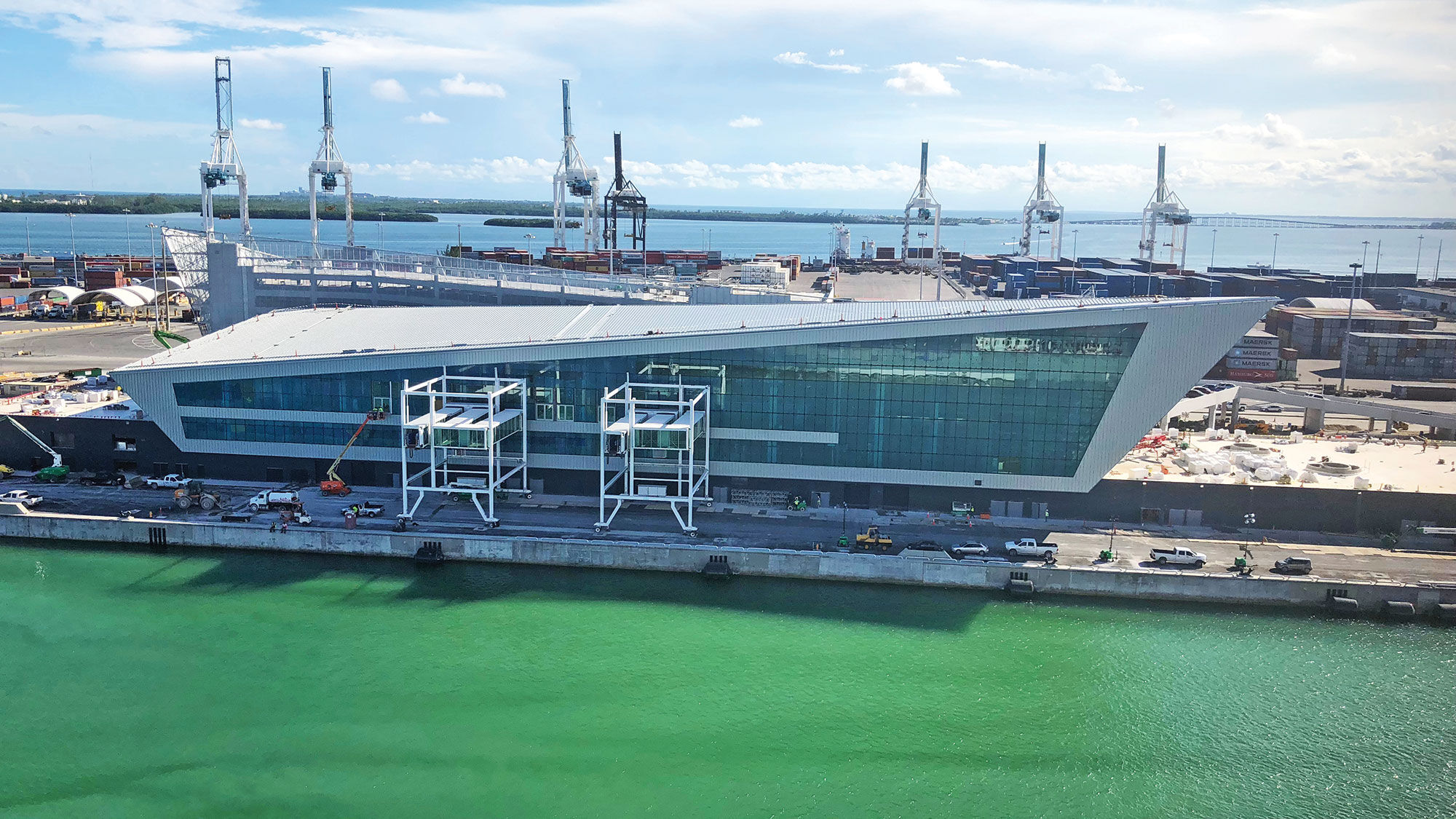 Royal Caribbean's "Crown of Miami" terminal at PortMiami is expected to open in November.