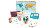 According to KiwiCo, the company responsible for this hands-on product, the Atlas Crate is a monthly subscription box for kids ages 6 to 11 that is ''designed to spark their sense of travel and adventure while inspiring them to see themselves as citizens of the world.'' Each monthly delivery includes educational projects and fun activities that explore world cultures and geography, with high-quality materials, kid-friendly instructions and creative content intended to encourage understanding and appreciation of the world's diversity.
