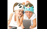Parents and children alike should love these comfortable, eye-catching and practical headphones that do away with the need for ill-fitting earbuds and impractical over-the-ear amplifiers. Instead, CozyPhones boast an adjustable, easy-fit fleece headband with removable and ultra-thin speakers that have a built-in volume limiter (90dB max) to provide hearing protection, and a 36-inch braided cable designed not to kink or tangle. In addition, this home or travel accessory can also work as a sleep mask for naps.