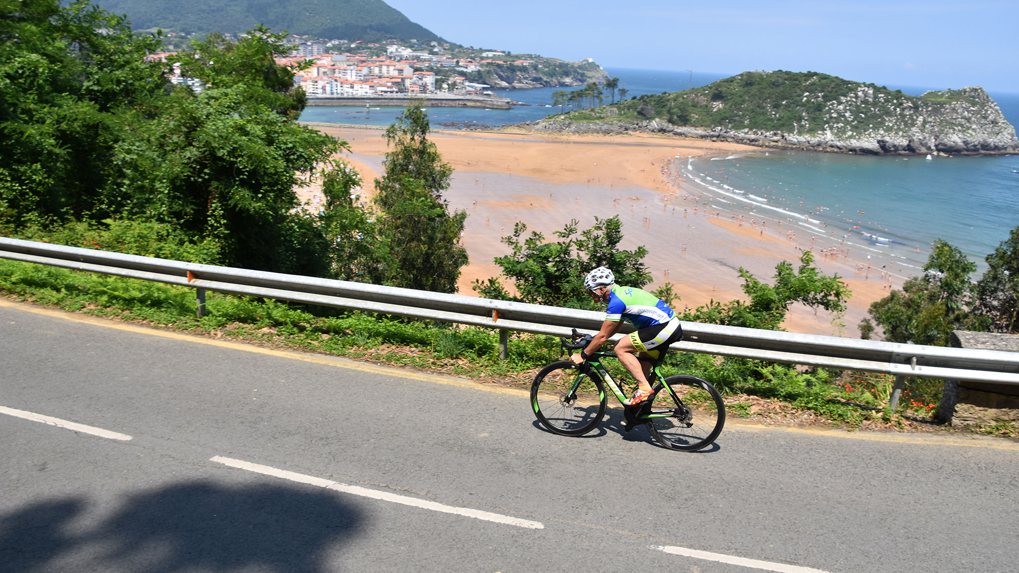 Sojourn Bicycling & Active Vacations' itinerary includes the port of Lekeitio in northern Spain's Basque Country.
