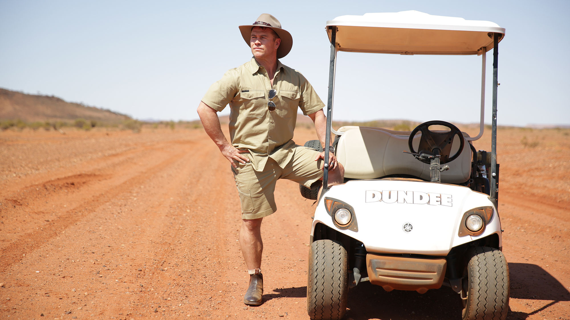 Actor Luke Hemsworth stars in the second phase of Tourism Australia's Dundee campaign.