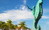 Destinations editor Eric Moya visited Puerto Vallarta this month as a guest of the Fiesta Americana Puerto Vallarta. Pictured, the Caballito statue along the city's Malecon promenade.
