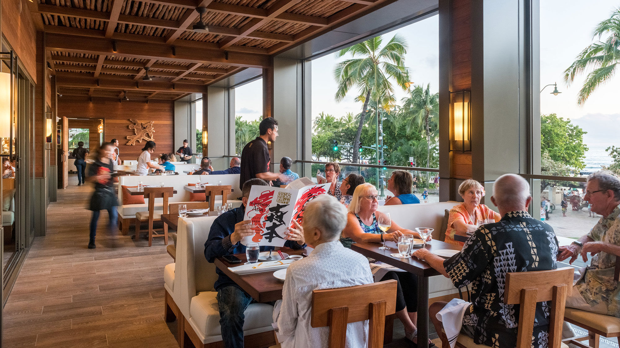 The new personal shopper package at Alohilani Resort Waikiki Beach includes dinner for two at Morimoto Asia Waikiki.