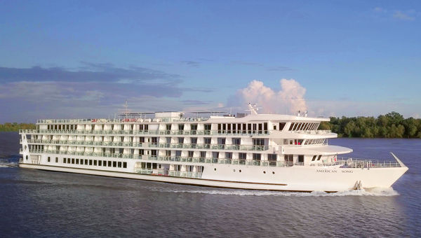 American Cruise Lines American Cruise Lines' American Song has been sailing at capacity since it was launched this month.
