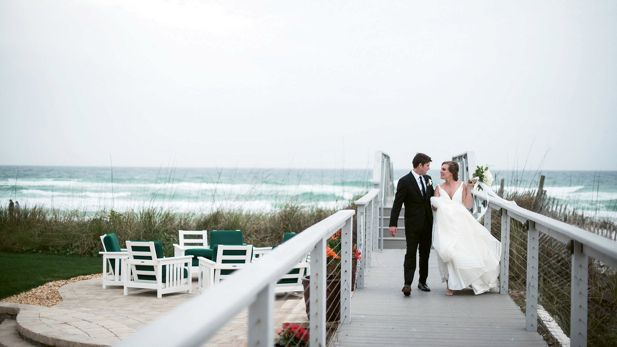 A beach wedding at the Henderson in Destin, Fla.
