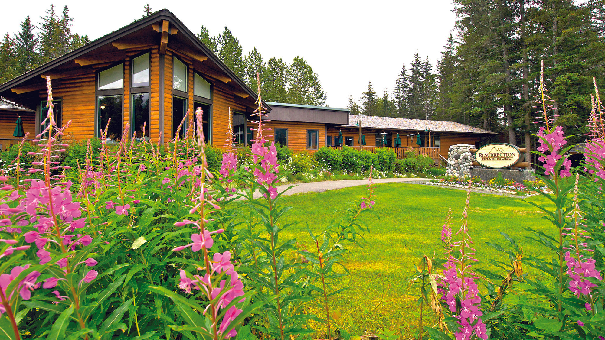 Resurrection Roadhouse at  the Seward Windsong Lodge.