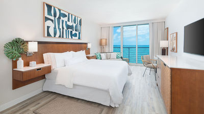 The redesigned guest rooms at Westin Ft. Lauderdale Beach Resort.