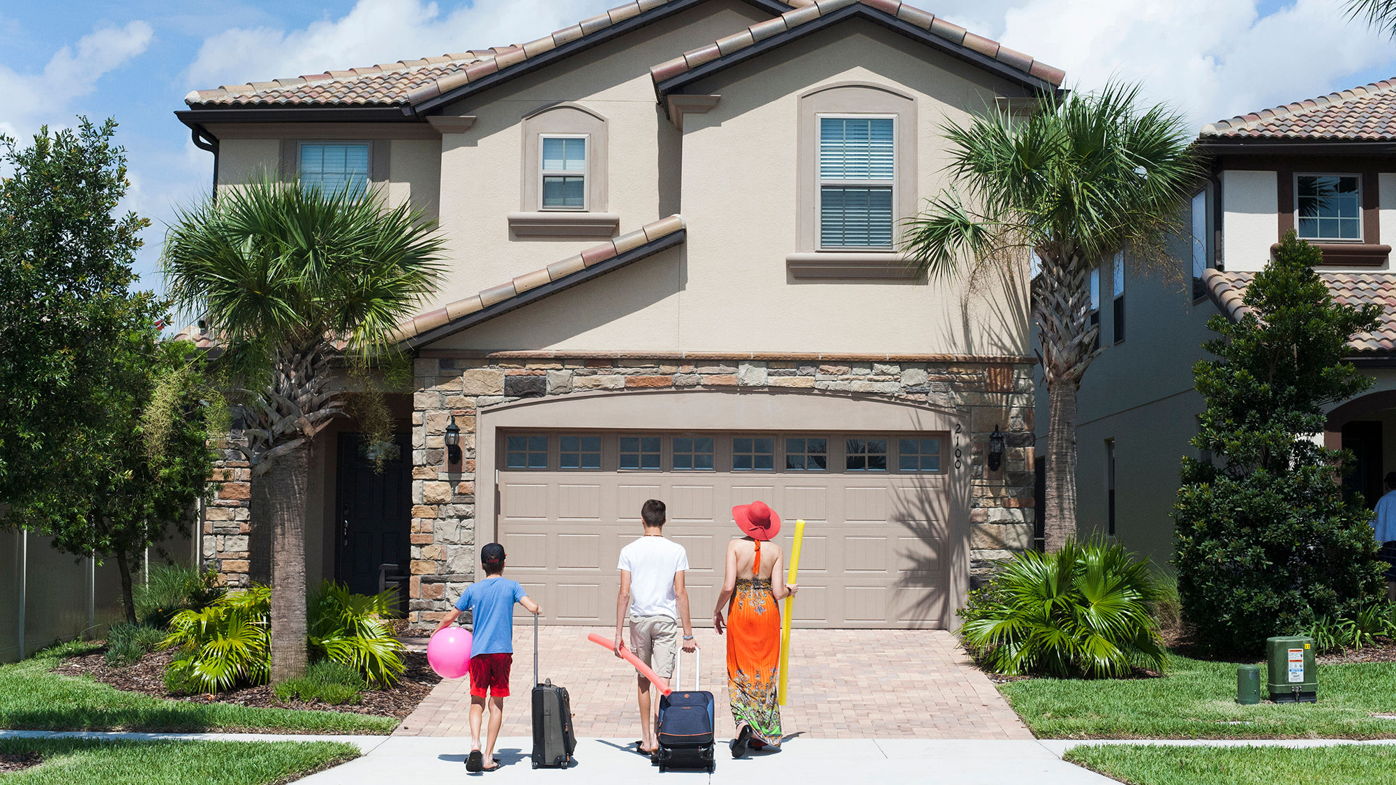 One of the Florida vacation rental homes by VillaKey, a vacation rental company that specifically markets to families with autistic children.