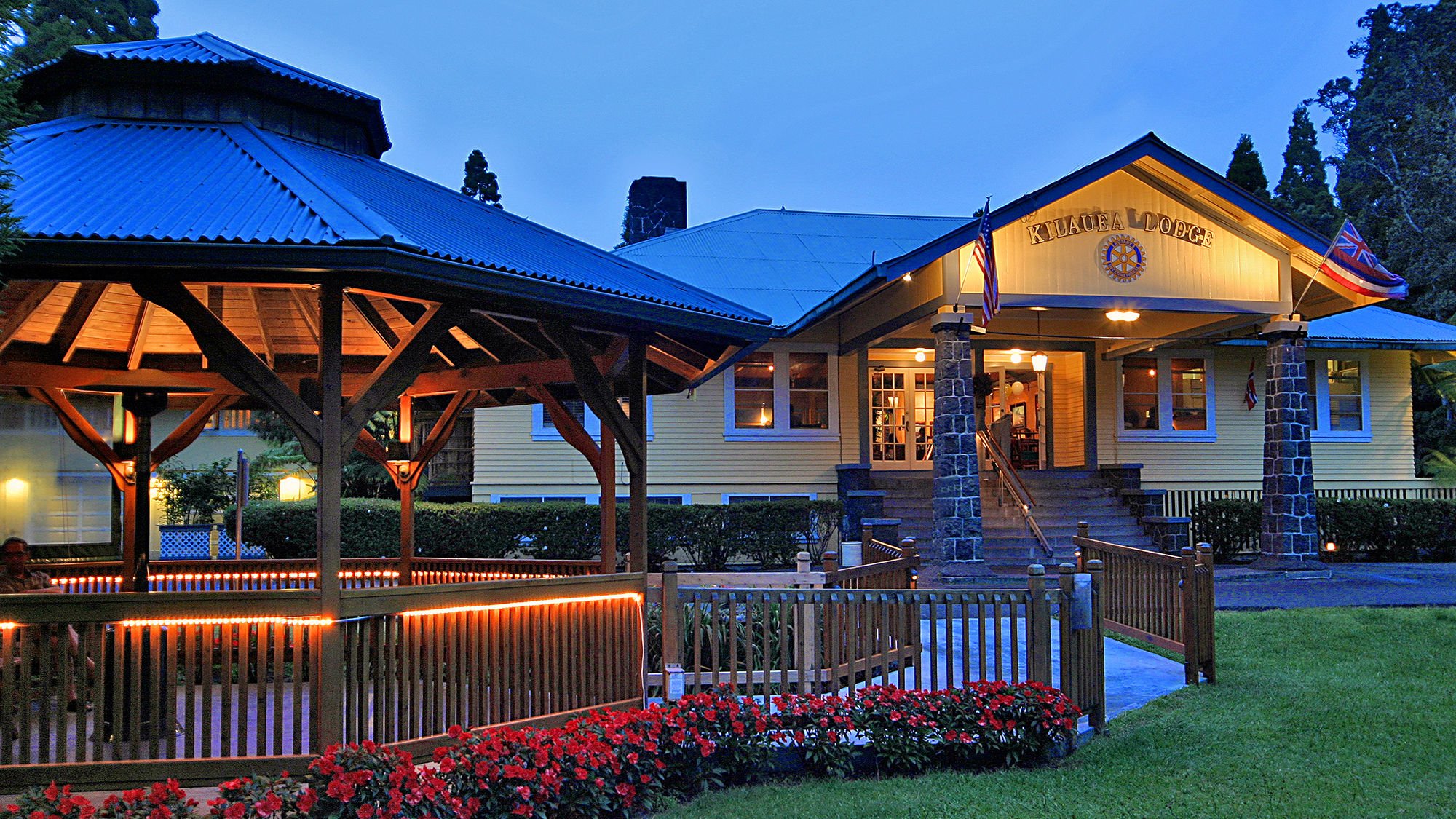 After being purchased in June and riding out the volcanic eruptions through summer, the Kilauea Lodge in Volcano Village is ready to move forward with plans for improvements.