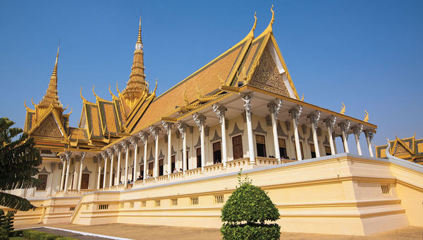 The Royal Palace in Phnom Penh has been home to Cambodian royalty since the 1860s.