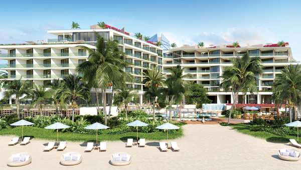 A rendering of the Andaz Turks & Caicos Residences, scheduled to open in 2021. A rendering of the Andaz Turks & Caicos Residences, scheduled to open in 2021.