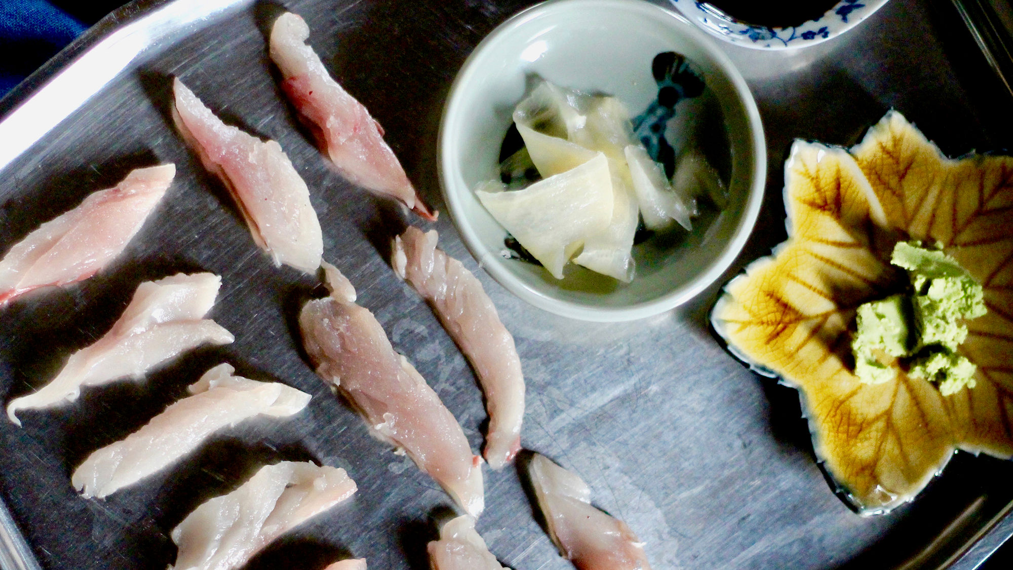 Sashimi-grade fish for a fishing outing offered by Wilderness Ireland in County Kerry.