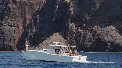 The Lanai V can be used for scuba and fishing excursions as well as private charters.