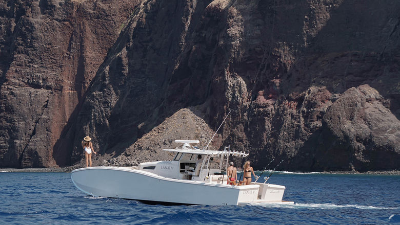 The Lanai V can be used for scuba and fishing excursions as well as private charters.