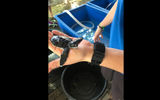 Nacho, one of several baby turtles rescued by the marine center at the Four Seasons Resort Maldives Kuda Huraa. He will be cared for until he is old enough to be released, in about a year.