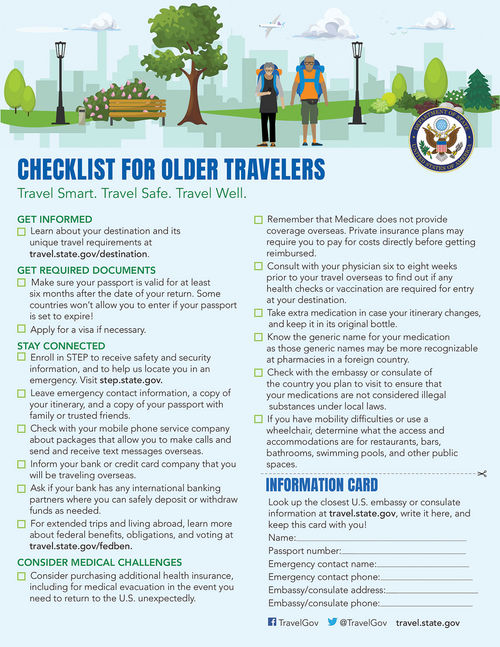 State Department info campaign focuses on senior travelers