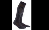 With winter upon us, the time is right for Ultralight Ski Socks from CEP, a company in Germany that says its product incorporates a new textile technology that embeds its yarn with bioactive materials that absorb body heat and harness infrared rays to help keep feet warm on the slopes. The socks are said to increase circulation by 40 percent, thereby reducing fatigue and swelling, and will withstand up to 200 wearings before losing compression. CEP says that its ultralight cushioning and support also reduce volume in a skier's boots.