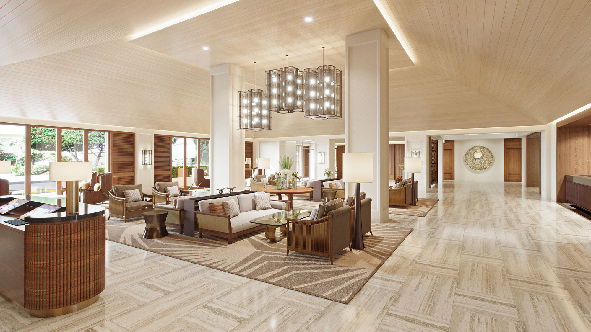 The Waikiki Parc is undergoing a multimillion-dollar renovation and will reopen as the Halepuna Waikiki in fall 2019.