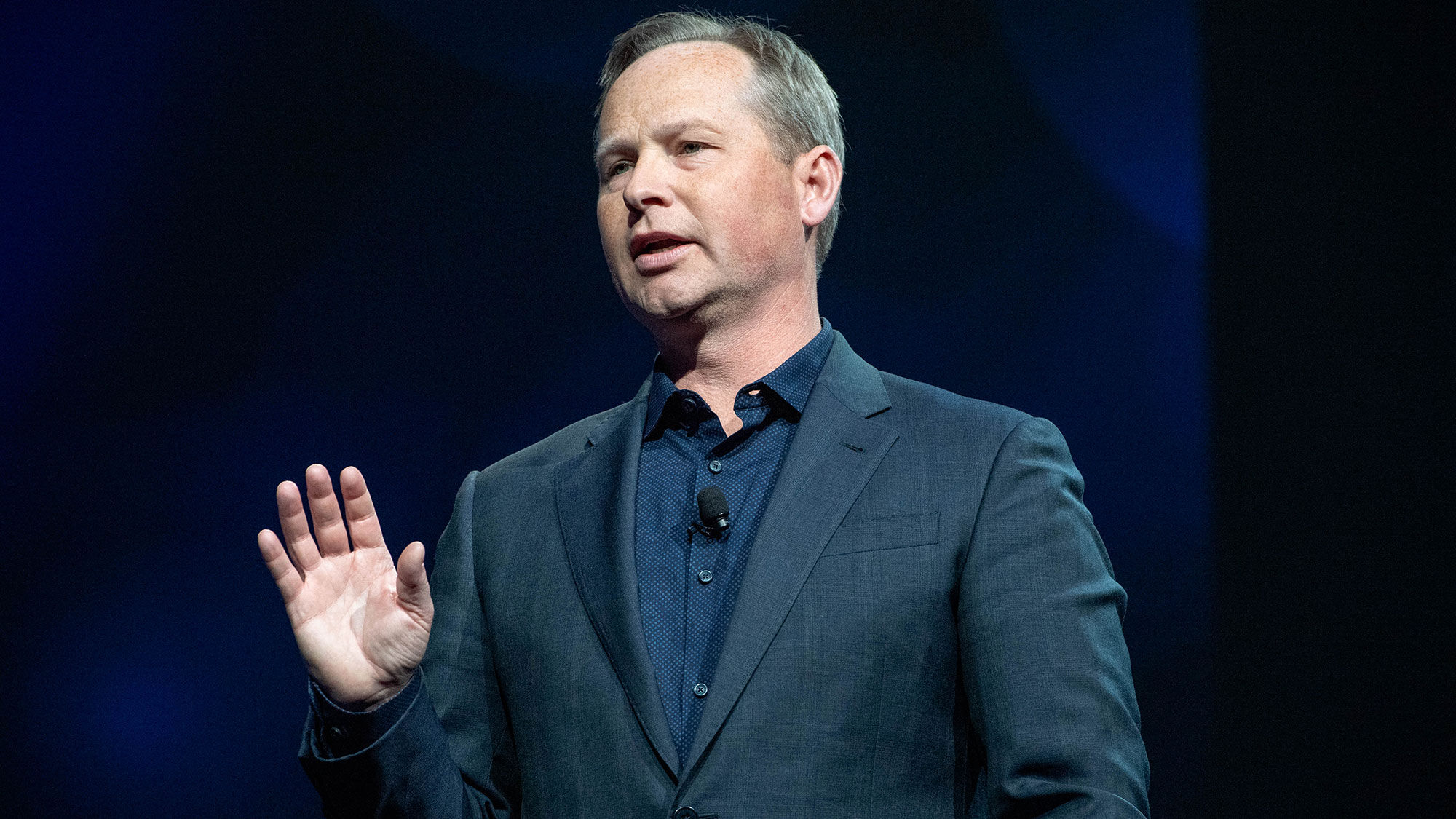 HomeAway may have an edge over hotels in swaying consumers booking a family vacation, said Expedia CEO Mark Okerstrom.
