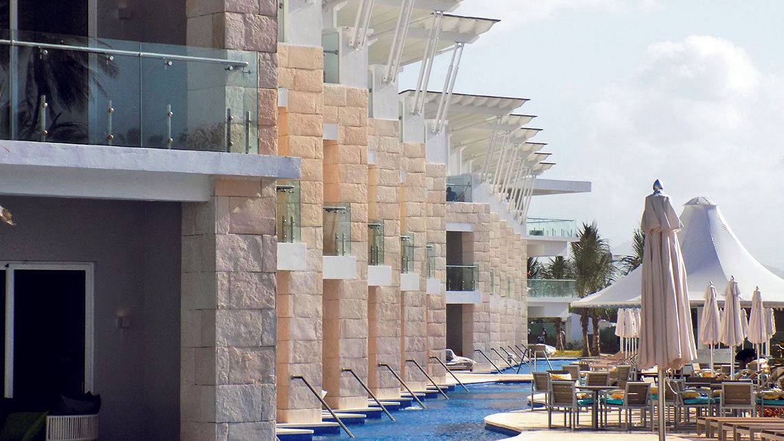 The Nickelodeon resort in the Dominican Republic.