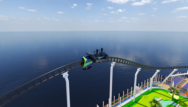 Carnival ship to have roller coaster