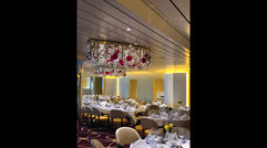 The Holland America Line ship Nieuw Statendam, which arrives in Fort Lauderdale later this month, is in many a duplicate of the Koningsdam, which was introduced in 2016. But it will be the first ship to have a Rolling Stone Rock Room, its Culinary Arts Center has been converted to Club Orange and the Tamarind restaurant has a stand-alone sushi bar called Nami Sushi. It also features a $4 million art collection different from that on the Koningsdam. Pictured, the main dining room, designed by Adam D. Tihany.
