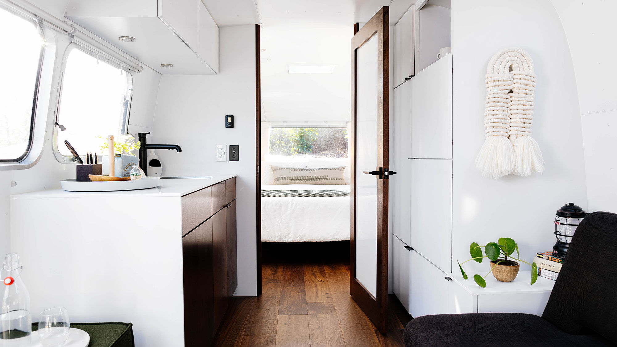 AutoCamp accommodations include custom Airstream trailers.
