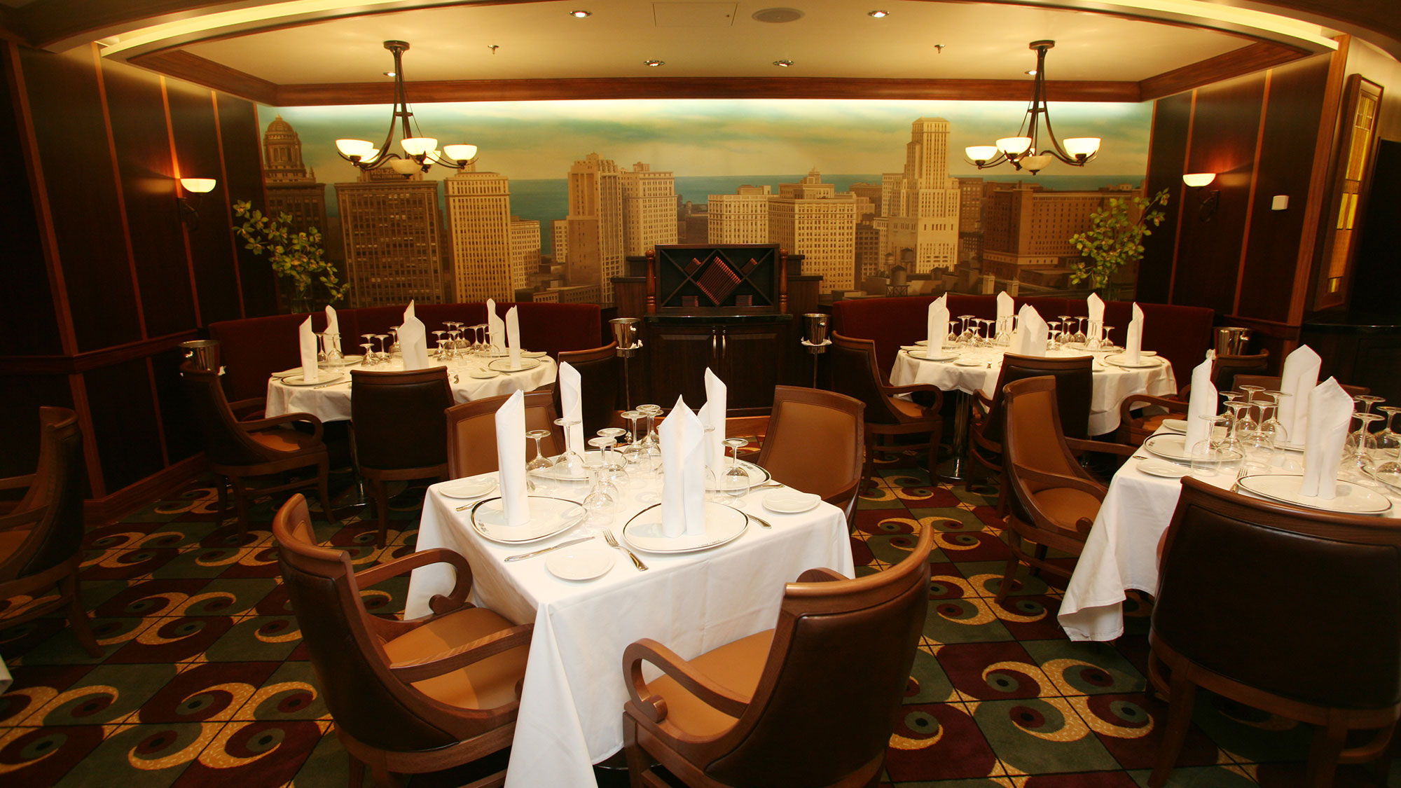 Royal Caribbean guests who buy The Key package get an embarkation lunch in Chops Grille, among other amenities.