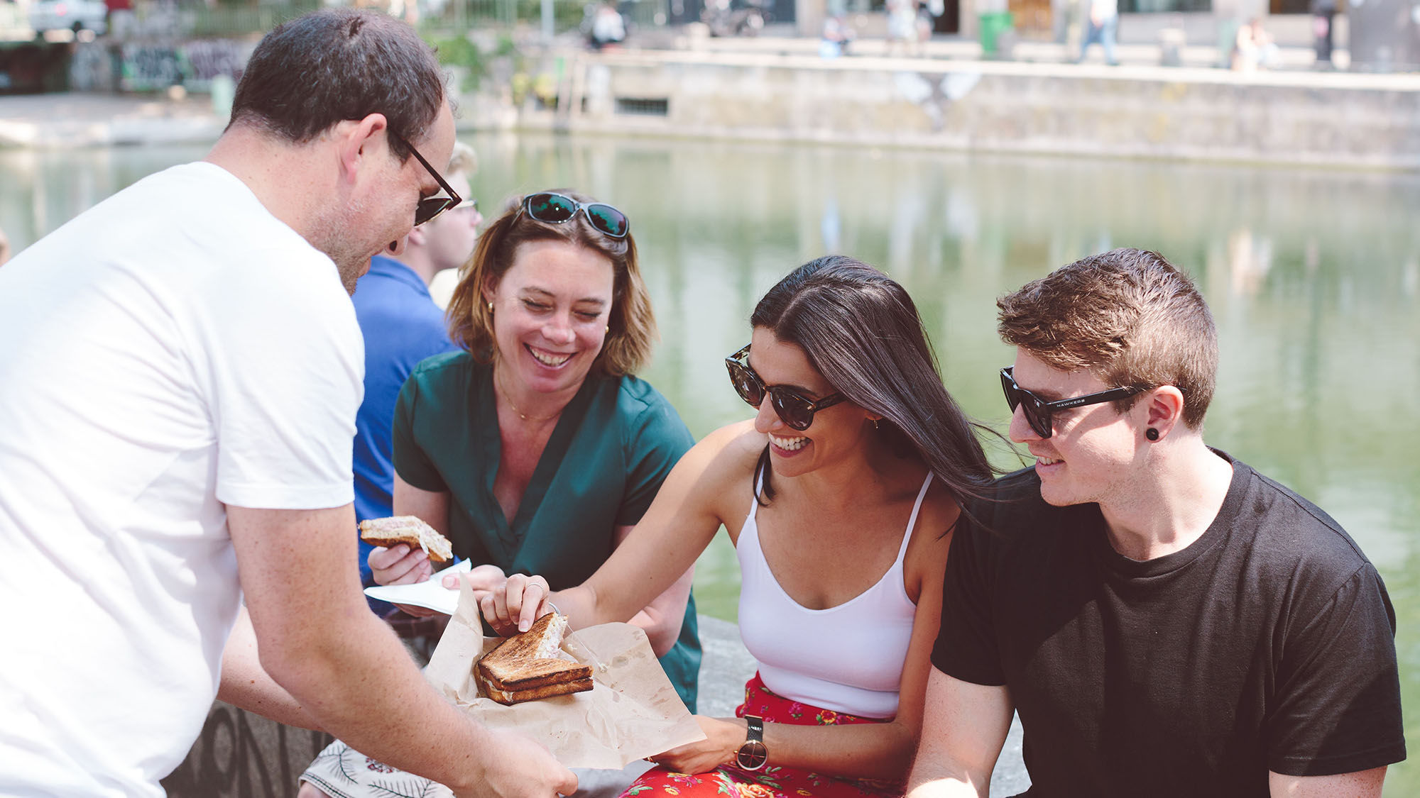 On Eating Europe's Paris program, participants sample local specialties, like croque monsieurs.